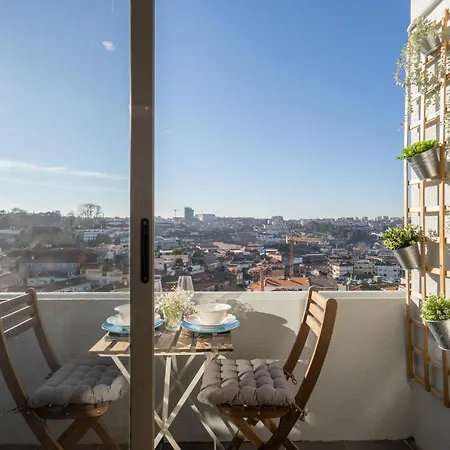 Ferienwohnung Gaya Avenue Flats - Elegant Contemporary Flats With Balcony Vila Nova de Gaia Exterior foto